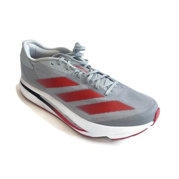 adidas Other - Adidas Adizero SL2 Mens Size 10 Rutgers Scarlet Knights Running Shoes Stone Gray